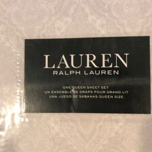 LAUREN Ralph Lauren NWT queen cotton sheet set